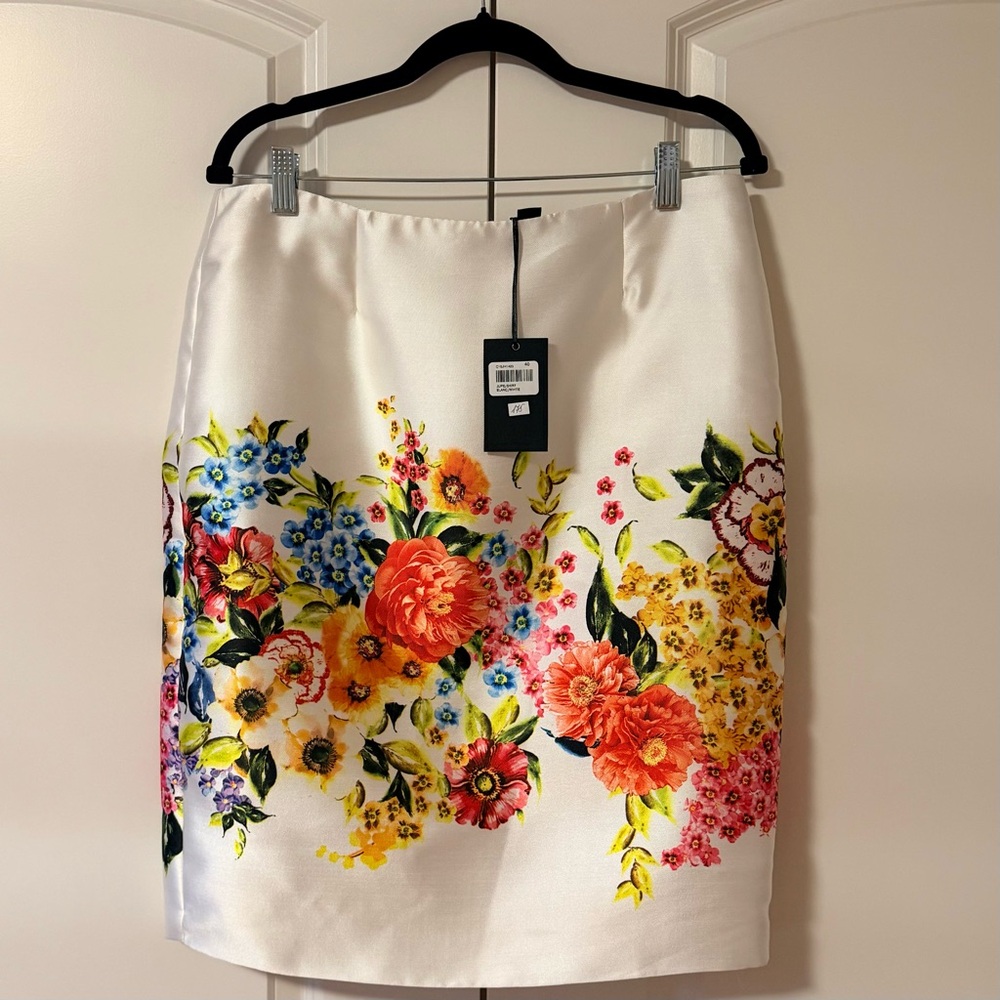 Femme Sandra Angelozzi Floral Skirt - NWT
